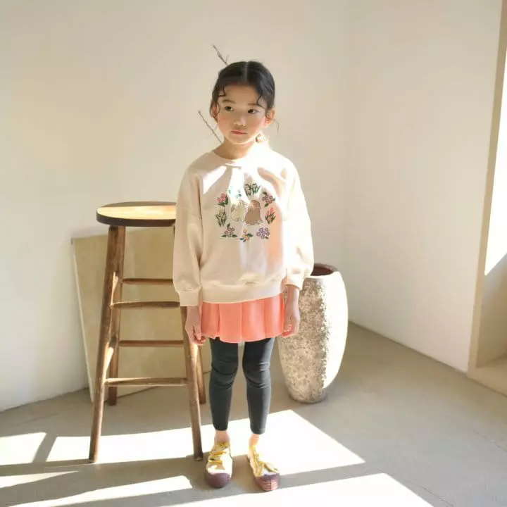 Momo Ann - Korean Children Fashion - #stylishchildhood - Rabbit Sweatshirt - 6