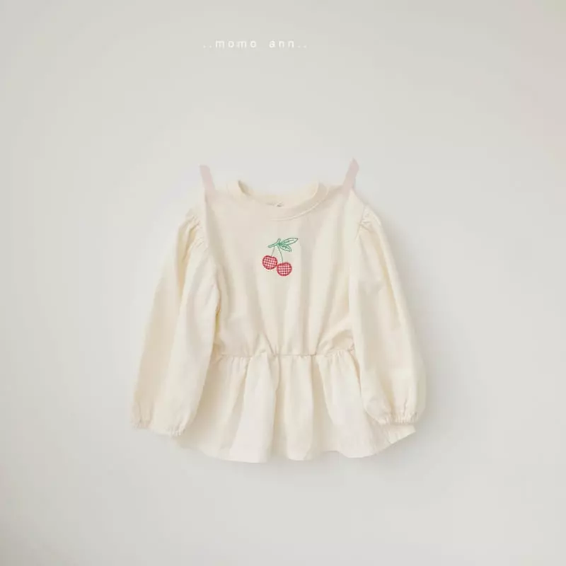 Momo Ann - Korean Children Fashion - #stylishchildhood - Frill Long Tee - 12