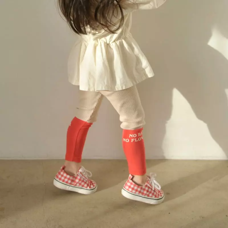 Momo Ann - Korean Children Fashion - #todddlerfashion - Color Leggings - 2