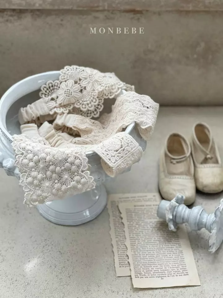 Monbebe - Korean Baby Fashion - #babyfashion - Lace Hairband