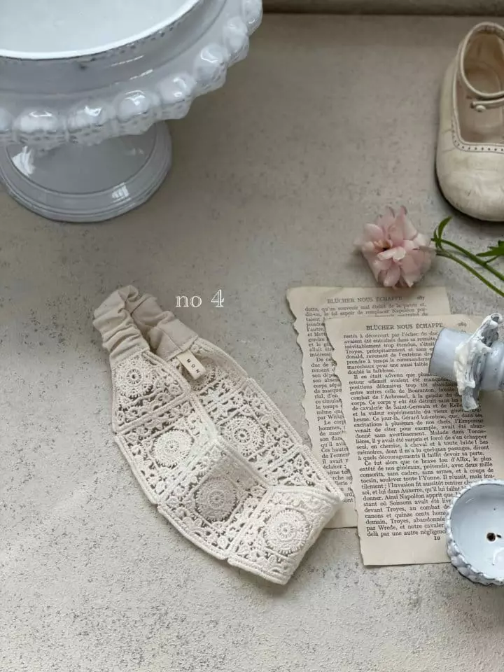 Monbebe - Korean Baby Fashion - #babyoninstagram - Lace Hairband - 5
