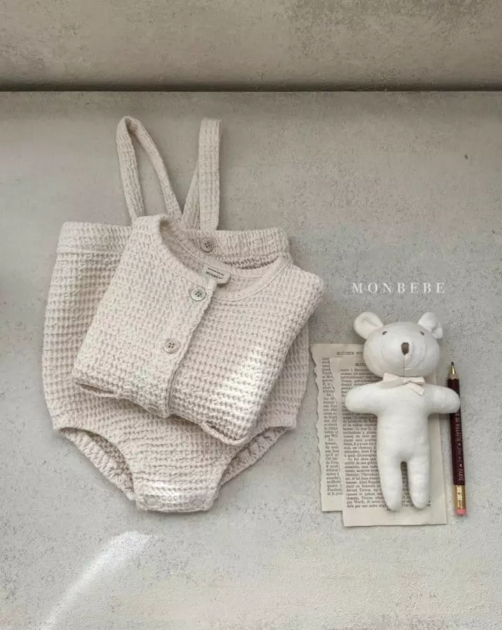 Monbebe - Korean Baby Fashion - #babyoninstagram - Croiffle Cardigan - 6