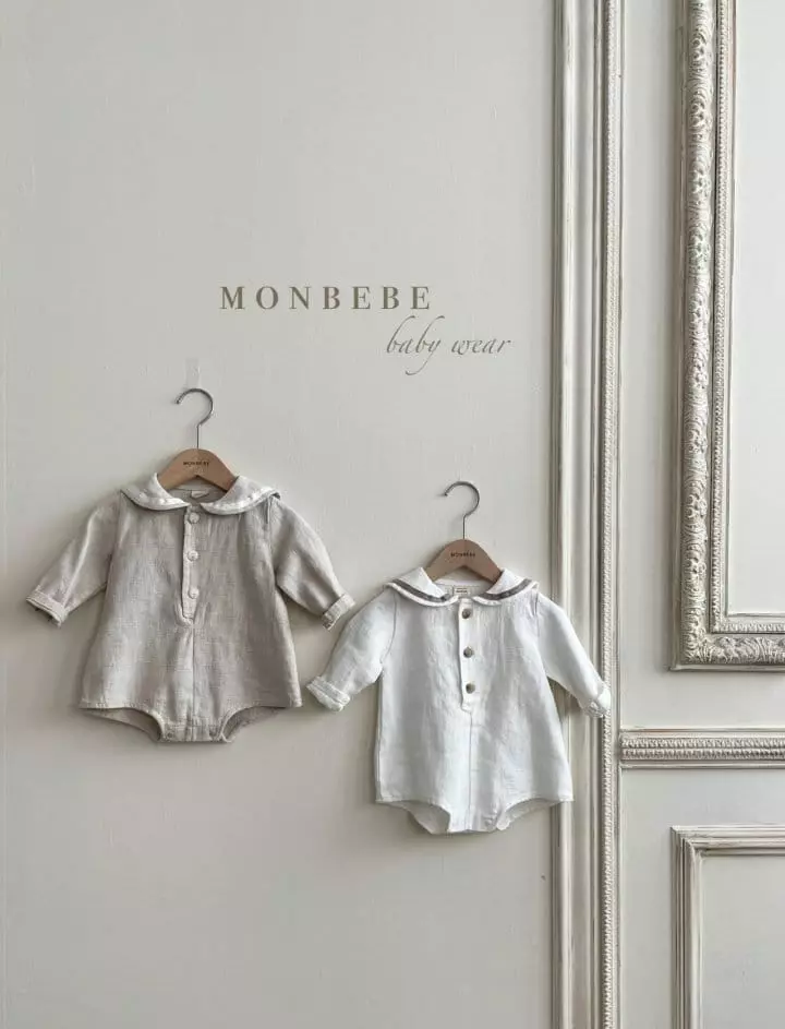 Monbebe - Korean Baby Fashion - #babyoutfit - Sailor Bodysuit