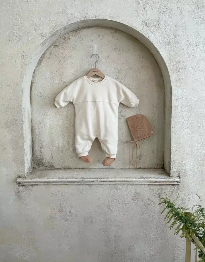 Monbebe - Korean Baby Fashion - #babyoutfit - Maybe Bodysuit - 9