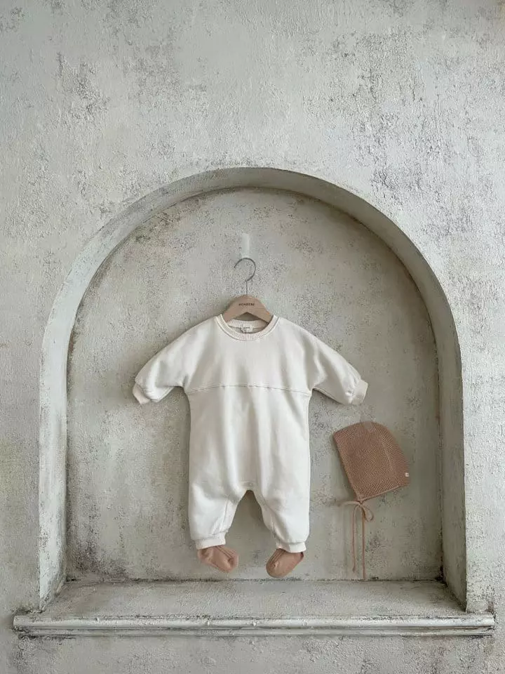 Monbebe - Korean Baby Fashion - #onlinebabyboutique - Maybe Bodysuit - 11