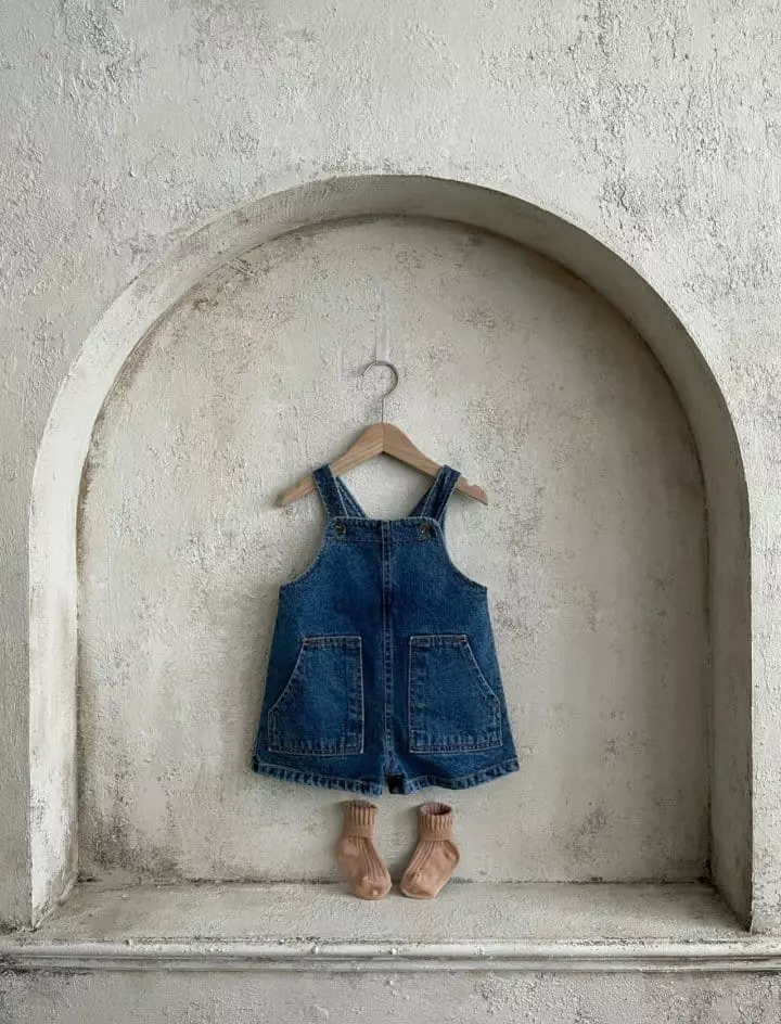 Monbebe - Korean Children Fashion - #childofig - Kid Dungarees Bodysuit - 11