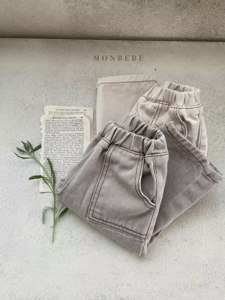 Monbebe - Korean Children Fashion - #kidzfashiontrend - Stitch Pants - 2