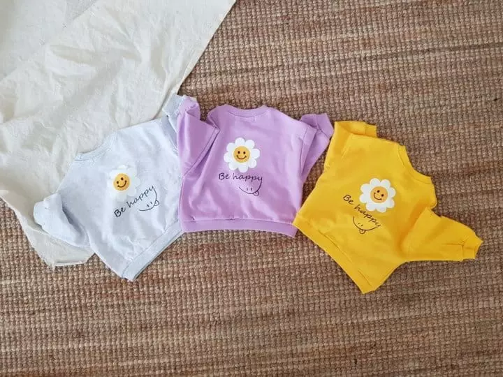 Moran - Korean Baby Fashion - #babygirlfashion - Daisy Smile Top Bottom Set - 7