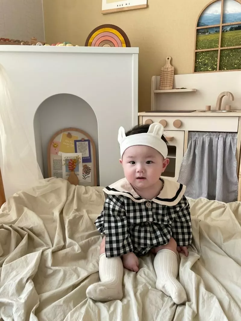 Moran - Korean Baby Fashion - #babyoutfit - Sailor Top Bottom Set - 6