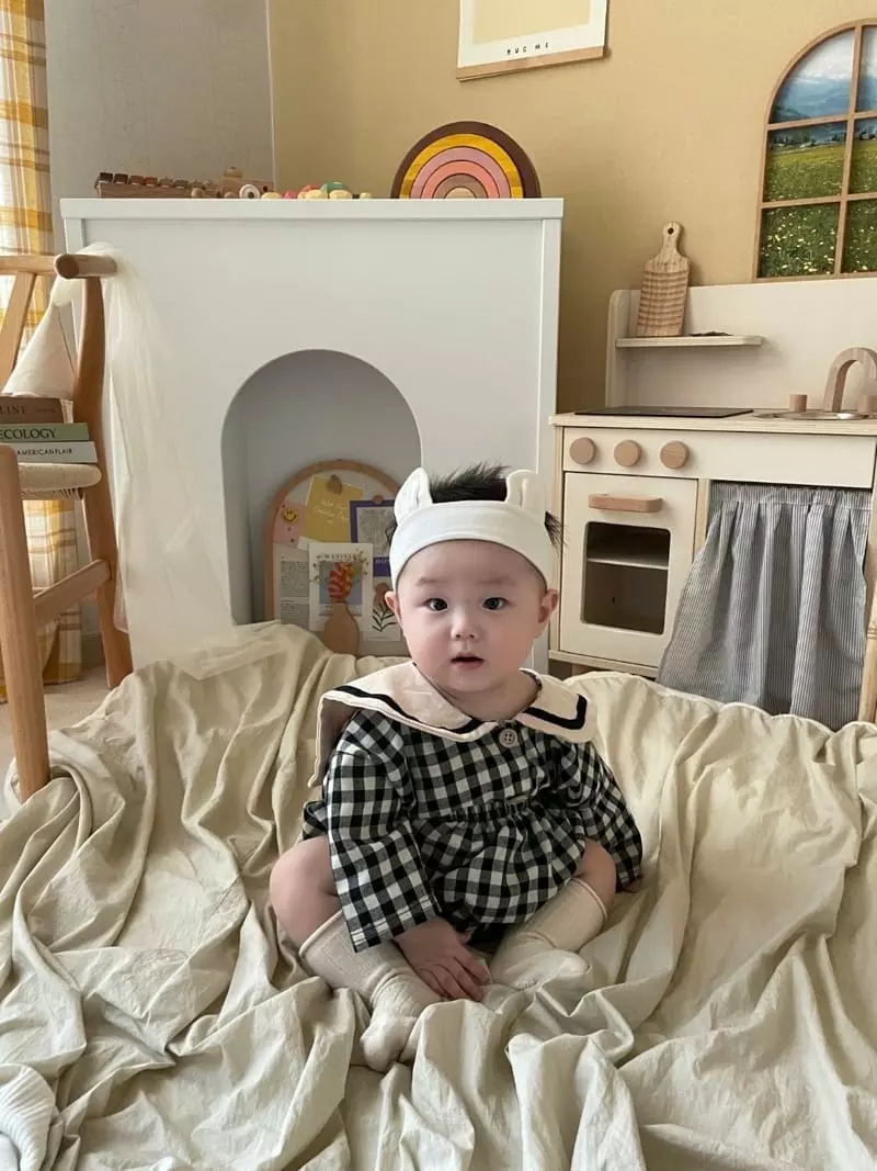 Moran - Korean Baby Fashion - #babyoutfit - Sailor Top Bottom Set - 7