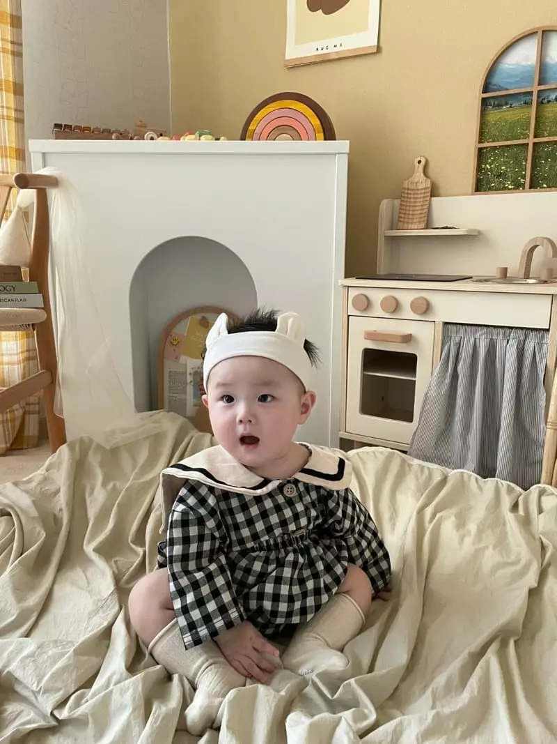 Moran - Korean Baby Fashion - #onlinebabyboutique - Sailor Top Bottom Set - 9