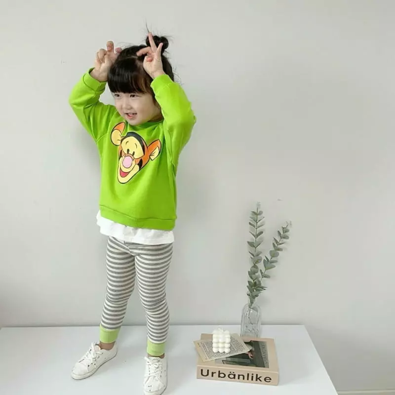 Moran - Korean Children Fashion - #kidsshorts - Ggurugi Top Bottom Set - 4