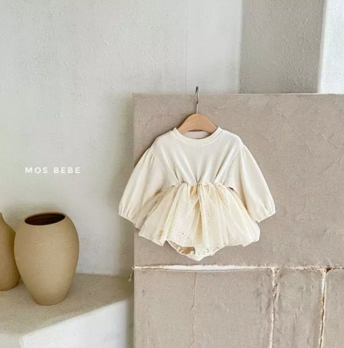 Mos Bebe - Korean Baby Fashion - #babyfever - May Sha Bodysuit - 4