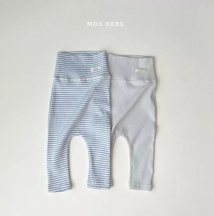 Mos Bebe - Korean Baby Fashion - #babygirlfashion - 1+1 Stomach Leggings - 5