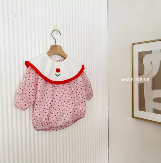 Mos Bebe - Korean Baby Fashion - #babylifestyle - Tulip Frill Bodysuit - 9