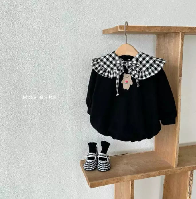 Mos Bebe - Korean Baby Fashion - #babylifestyle - Bear Bodysuit - 7