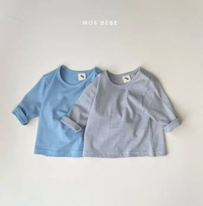 Mos Bebe - Korean Baby Fashion - #babylifestyle - Spring 1+1 Tee - 7