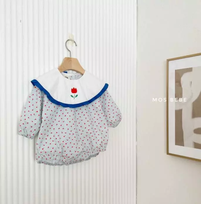 Mos Bebe - Korean Baby Fashion - #babyoninstagram - Tulip Frill Bodysuit - 10