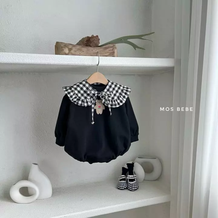Mos Bebe - Korean Baby Fashion - #babyoutfit - Mimi Frill Collar Neck Tee - 10