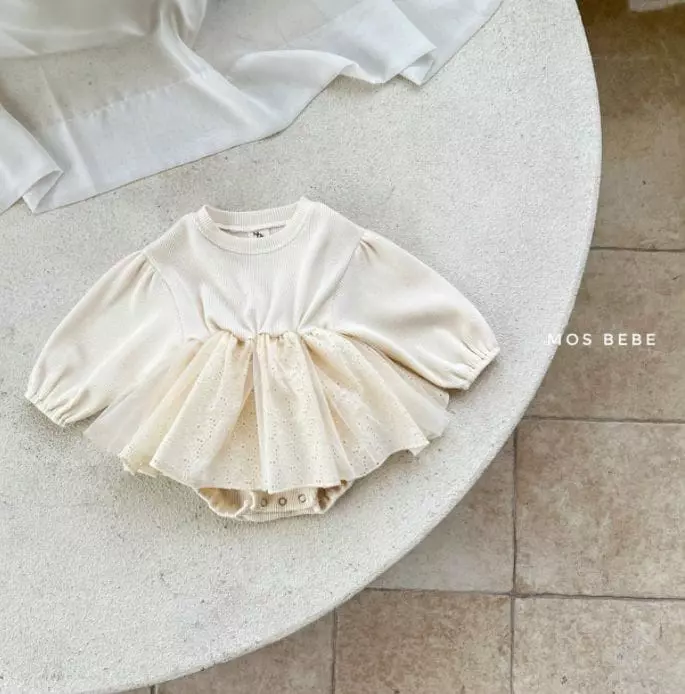 Mos Bebe - Korean Baby Fashion - #babyoutfit - May Sha Bodysuit - 9