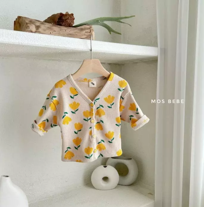 Mos Bebe - Korean Baby Fashion - #babywear - Bebe Tulip Cardigan
