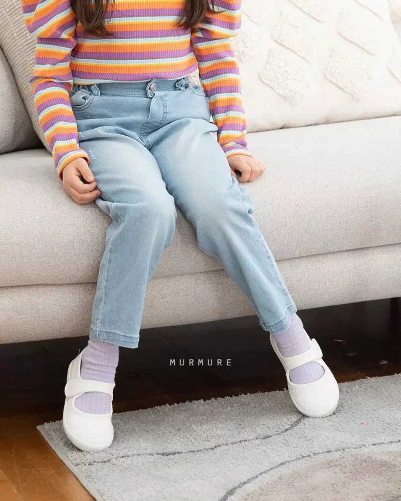 Murmure - Korean Children Fashion - #Kfashion4kids - Slim Fit Jeans - 2