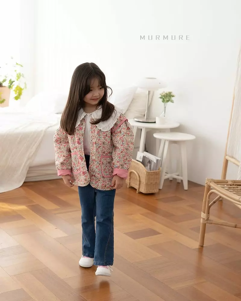 Murmure - Korean Children Fashion - #Kfashion4kids - Flower Quilting Jacket  - 11