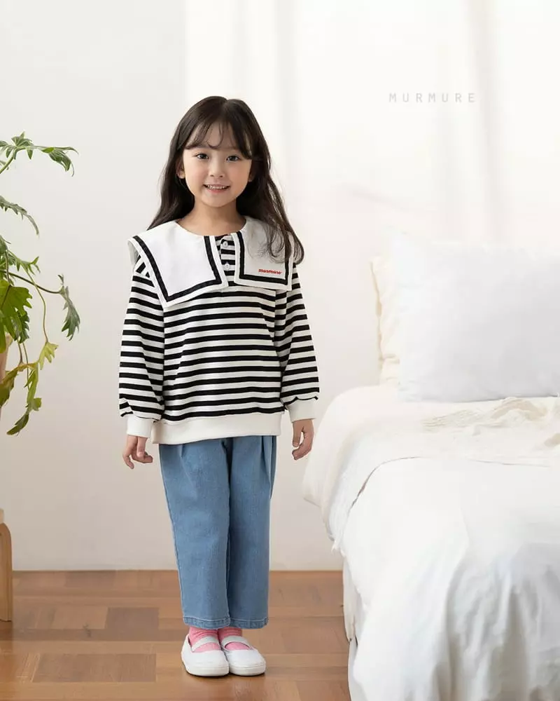 Murmure - Korean Children Fashion - #childofig - Baggy Wrinkle Jeans - 8