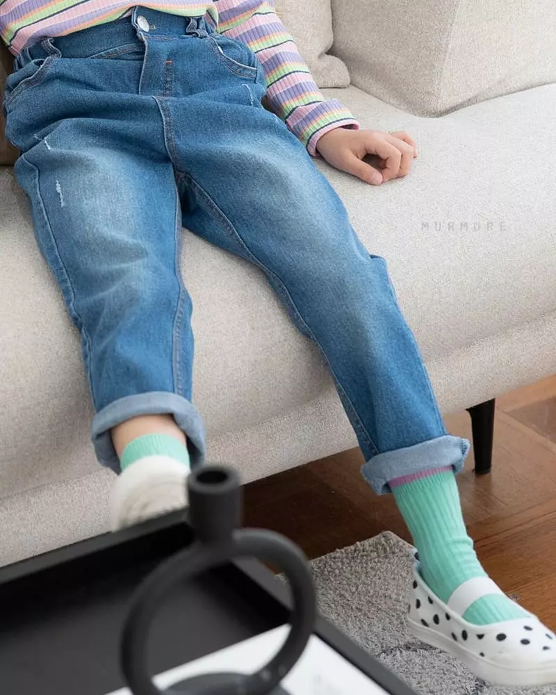 Murmure - Korean Children Fashion - #childofig - Slim Fit Jeans - 7