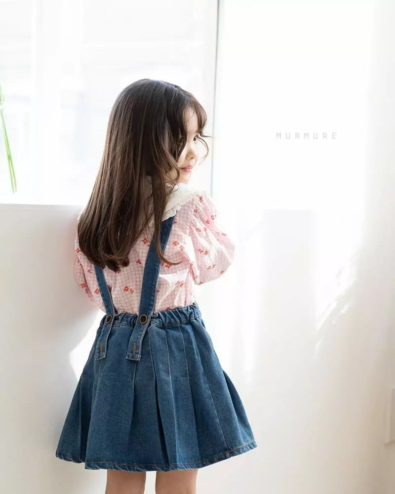 Murmure - Korean Children Fashion - #childofig - Dungarees Skirt - 5
