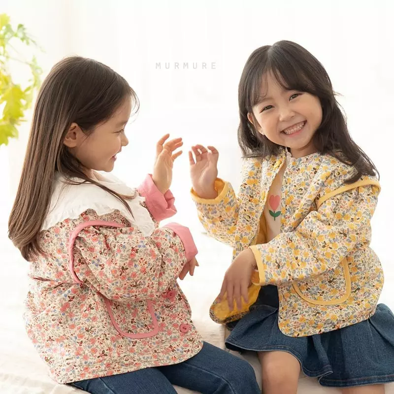 Murmure - Korean Children Fashion - #childofig - Flower Quilting Jacket  - 3