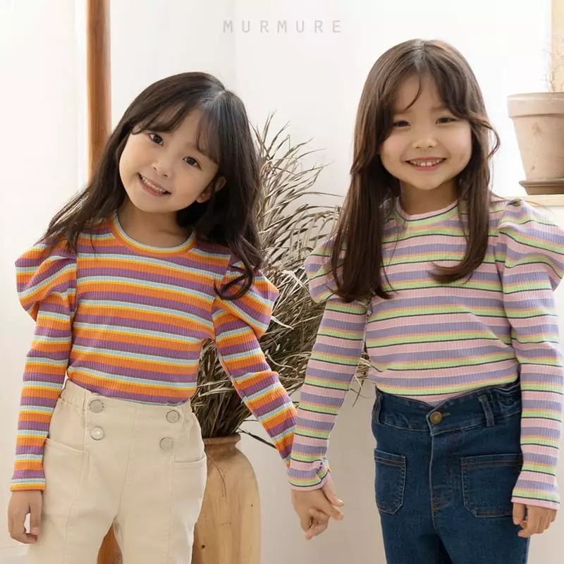 Murmure - Korean Children Fashion - #childrensboutique - Candy Rib Tee - 5