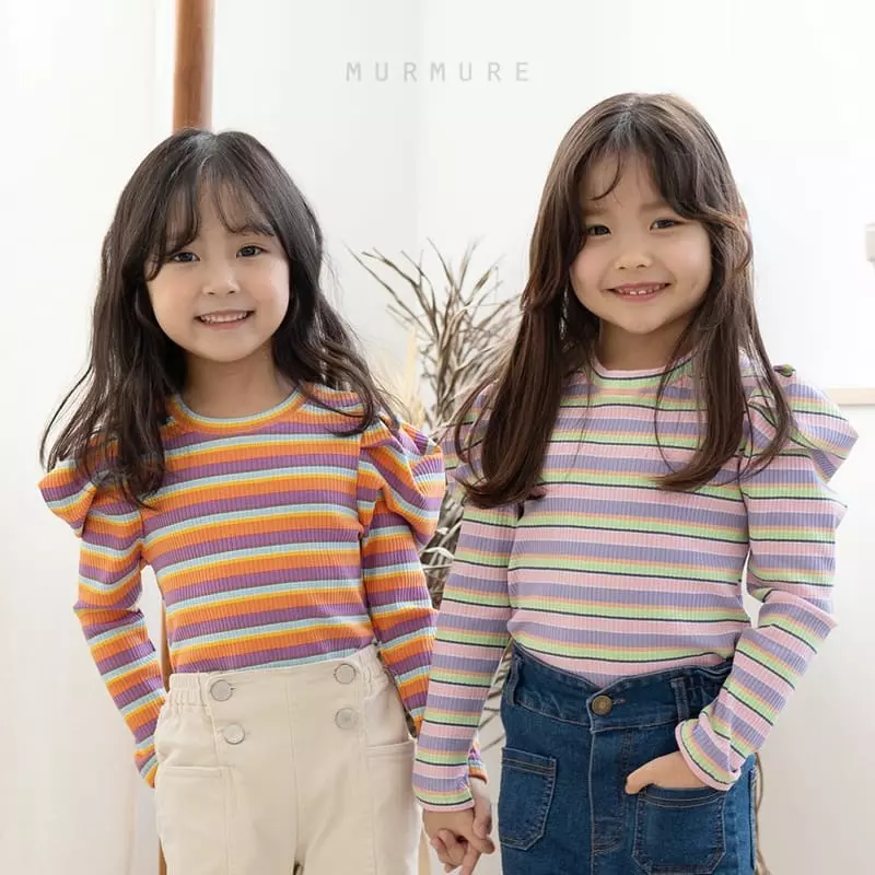 Murmure - Korean Children Fashion - #designkidswear - Candy Rib Tee - 6