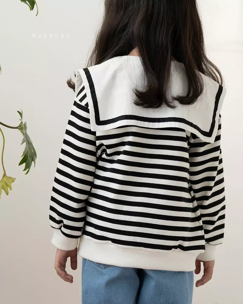 Murmure - Korean Children Fashion - #designkidswear - Square Collar Sweatshirt - 5