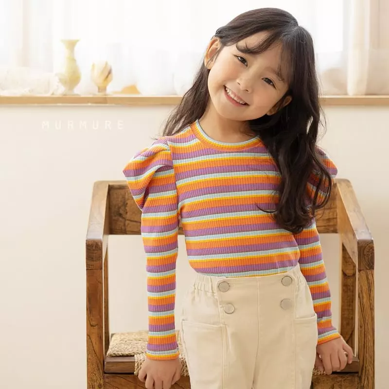 Murmure - Korean Children Fashion - #discoveringself - Candy Rib Tee - 7