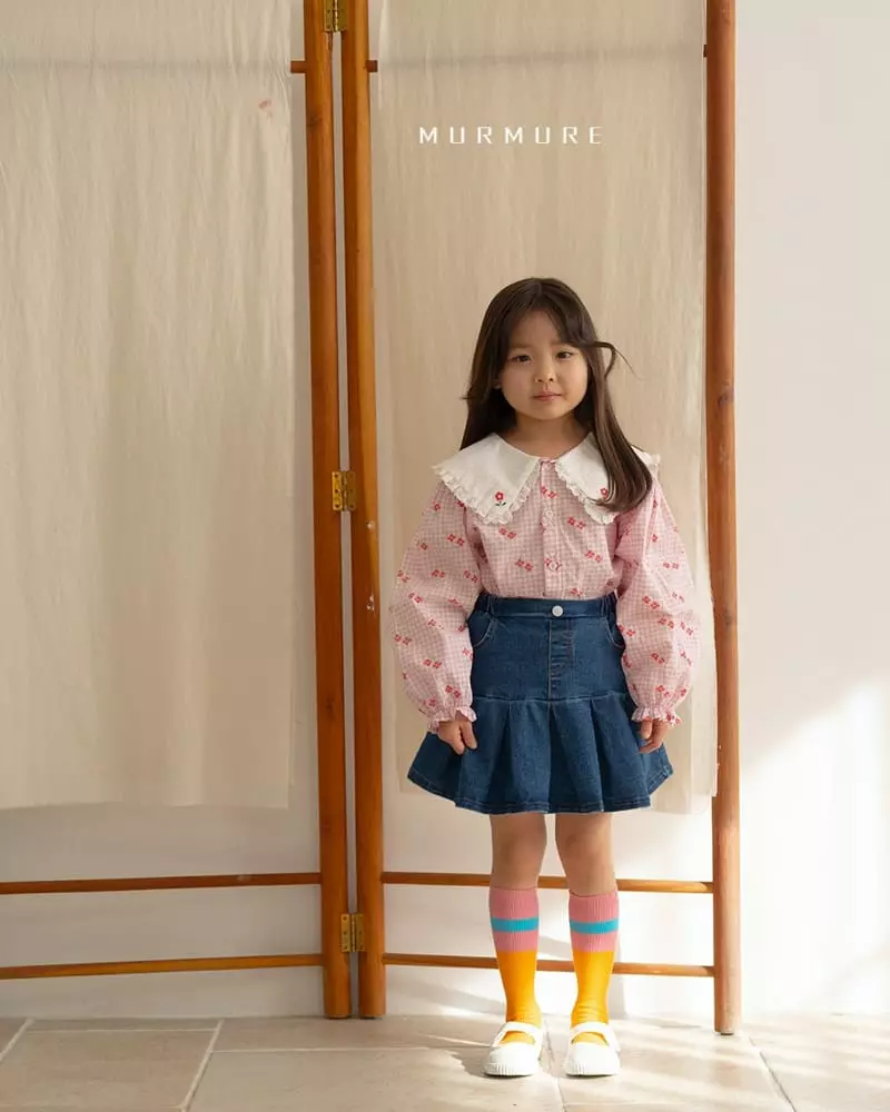 Murmure - Korean Children Fashion - #discoveringself - Wrinkle Skirt - 8