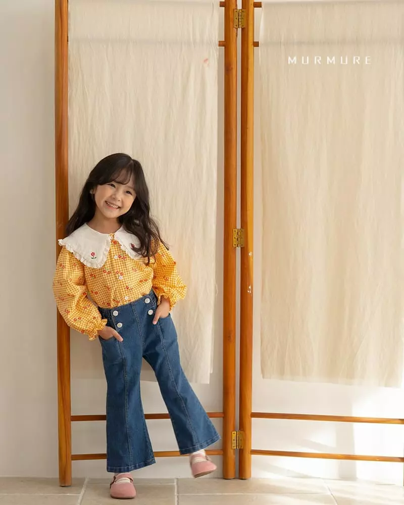 Murmure - Korean Children Fashion - #fashionkids - 4 Button Jeans