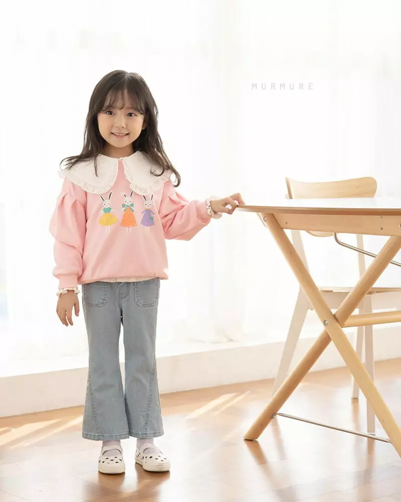 Murmure - Korean Children Fashion - #kidsshorts - Rabbit Sweatshirt - 6