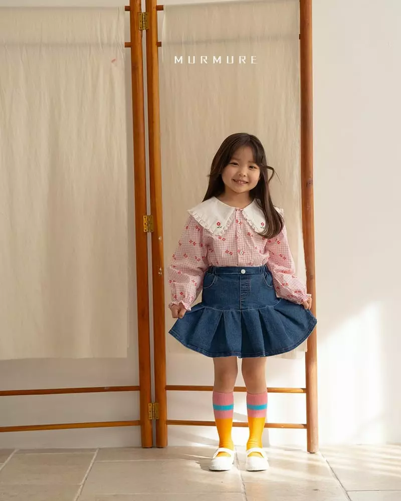 Murmure - Korean Children Fashion - #kidsshorts - Wrinkle Skirt - 10
