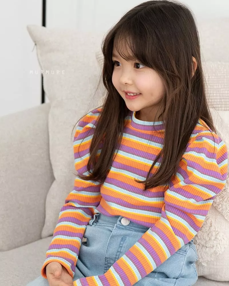 Murmure - Korean Children Fashion - #kidsstore - Candy Rib Tee - 10