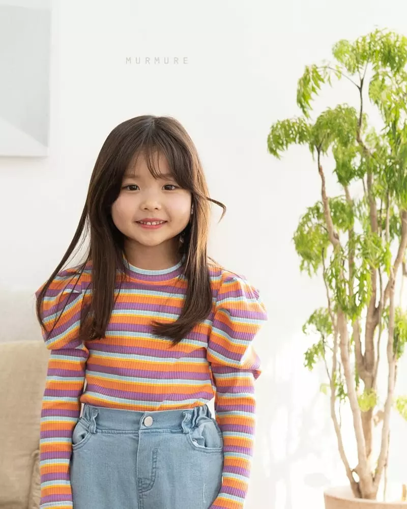 Murmure - Korean Children Fashion - #kidzfashiontrend - Candy Rib Tee - 11