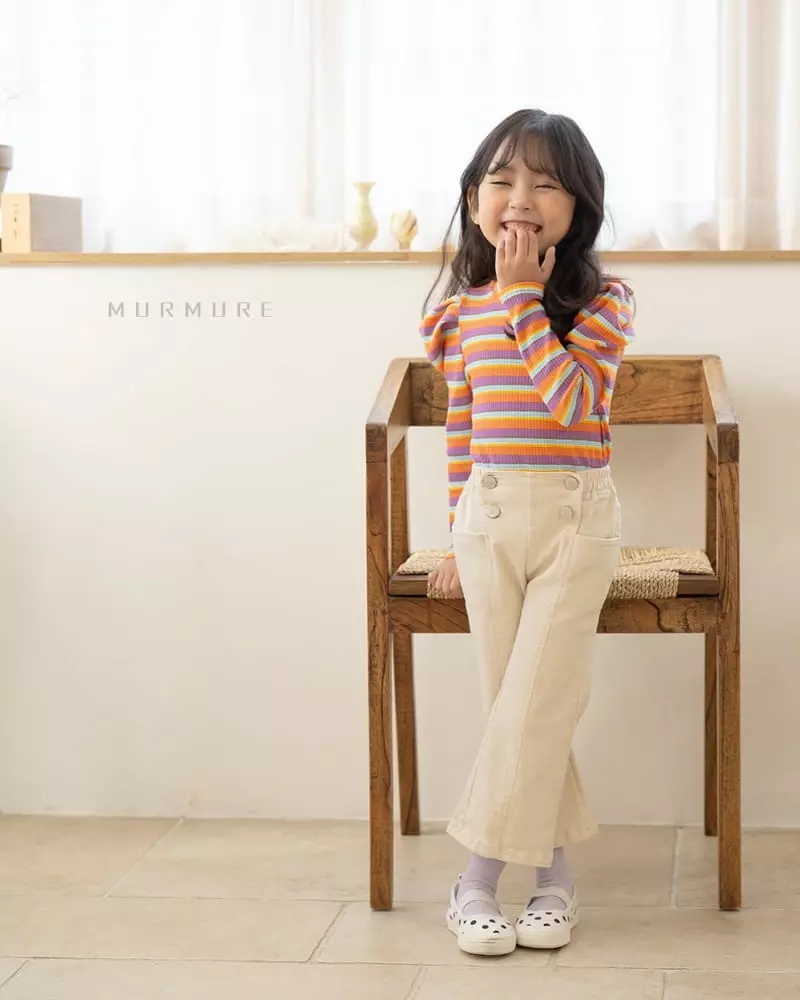Murmure - Korean Children Fashion - #littlefashionista - 4 Button Jeans - 6