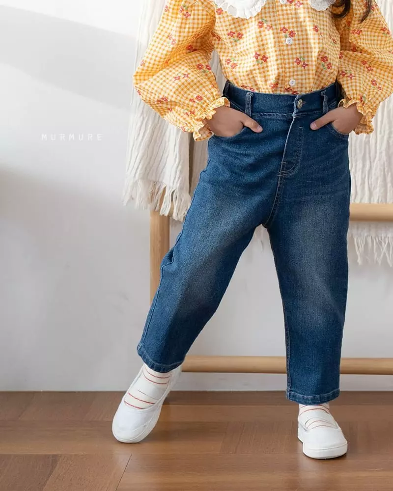 Murmure - Korean Children Fashion - #littlefashionista - Basic Jeans - 2