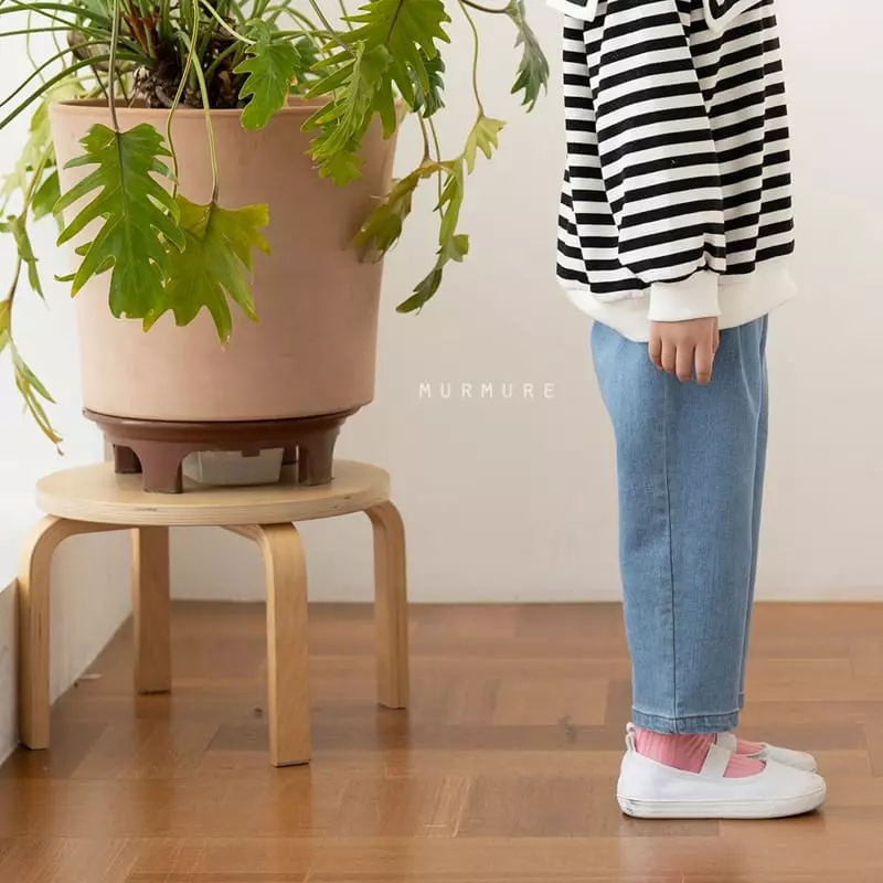 Murmure - Korean Children Fashion - #magicofchildhood - Baggy Wrinkle Jeans - 5