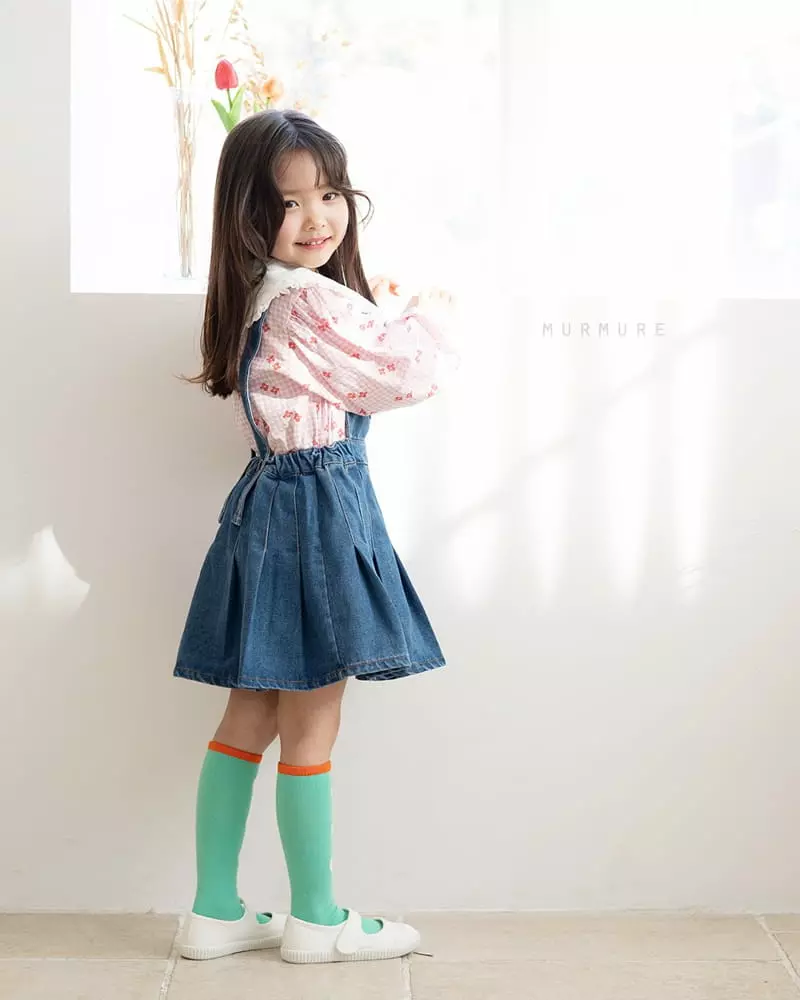 Murmure - Korean Children Fashion - #magicofchildhood - Dungarees Skirt - 2
