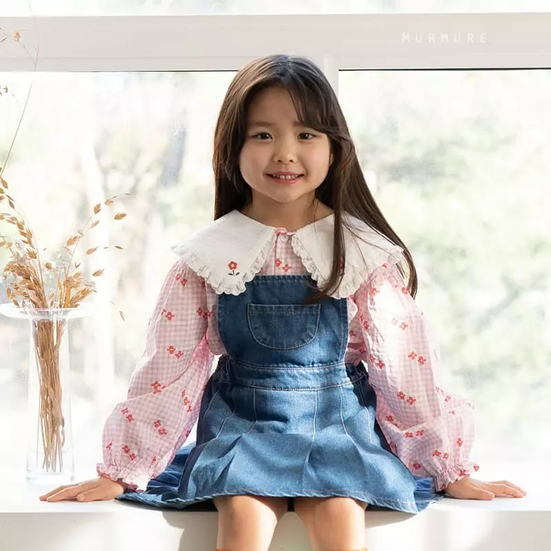 Murmure - Korean Children Fashion - #minifashionista - Dungarees Skirt - 3
