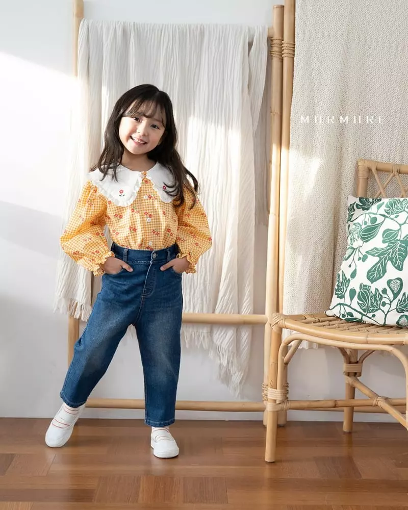 Murmure - Korean Children Fashion - #prettylittlegirls - Basic Jeans - 5