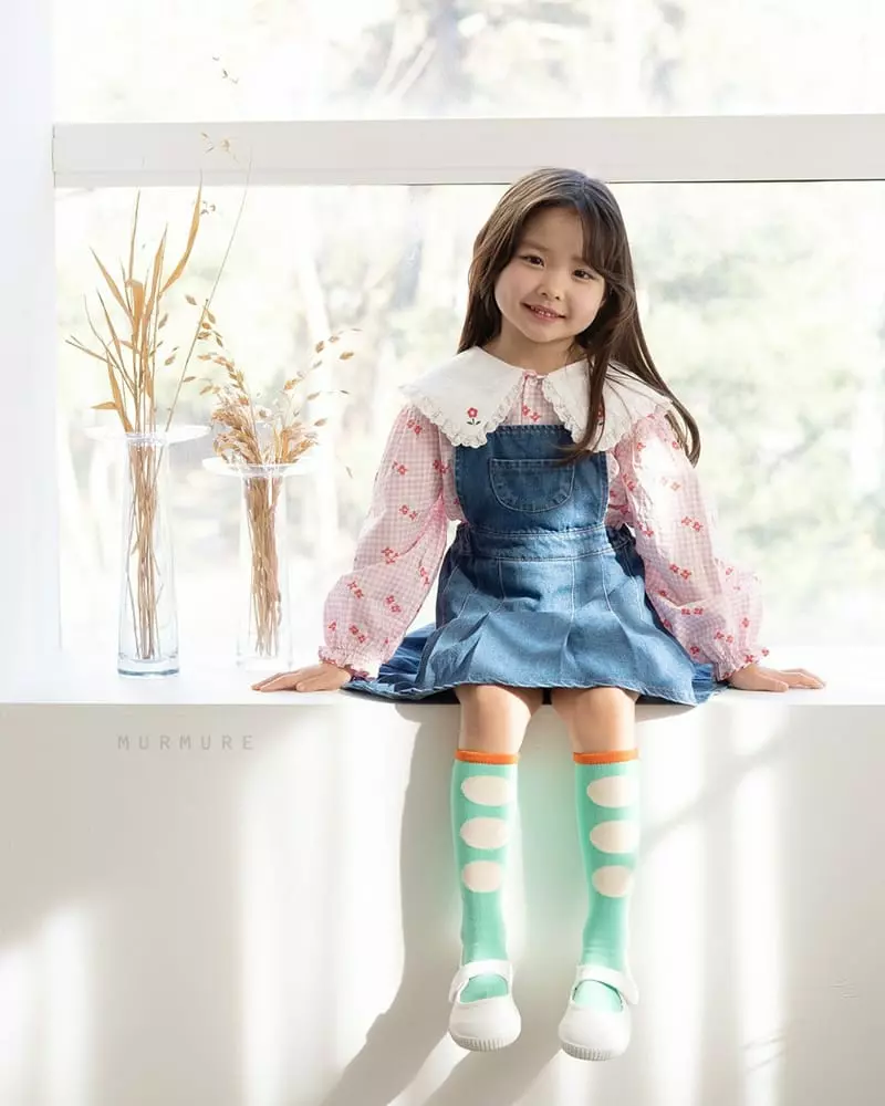 Murmure - Korean Children Fashion - #minifashionista - Dungarees Skirt - 4