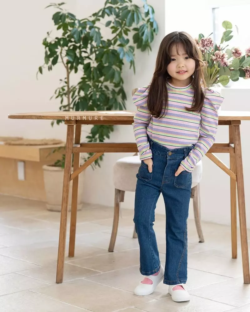 Murmure - Korean Children Fashion - #stylishchildhood - Candy Rib Tee - 3