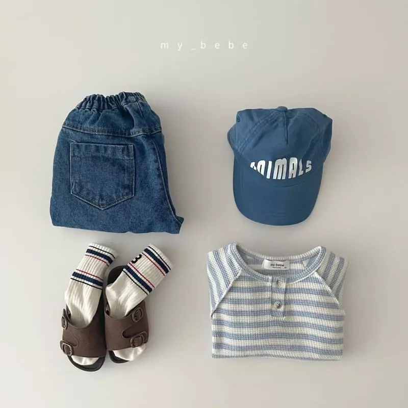 My Bebe - Korean Baby Fashion - #babyboutiqueclothing - 22 Waffle Tee